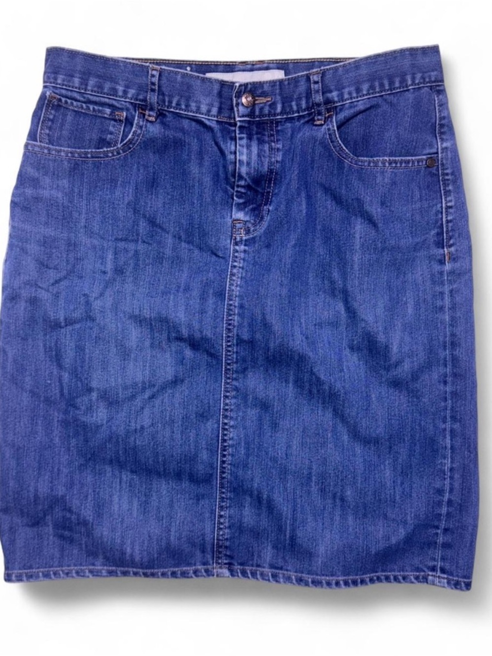 Old Navy light blue denim skirt